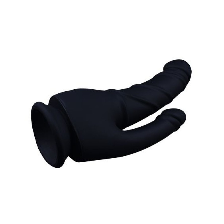 Stripper Black Double dildo - 2