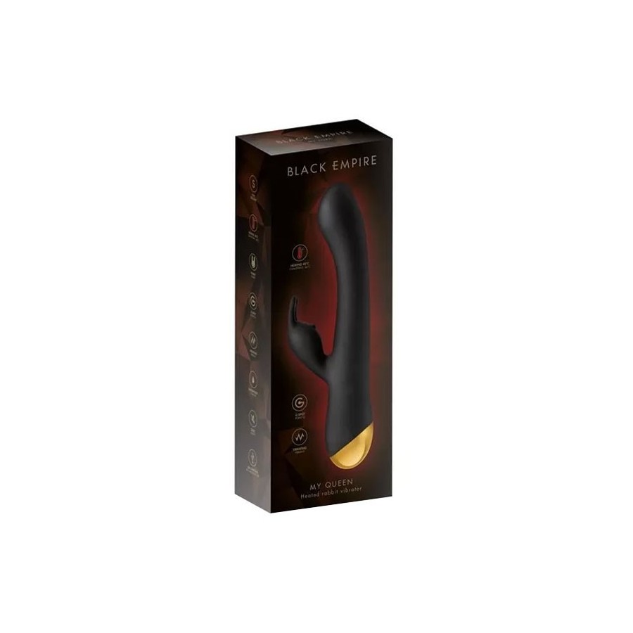 Vibromasseur rabbit chauffant My Queen USB - 1 Vibromasseur rabbit chauffant My Queen USB - 1
