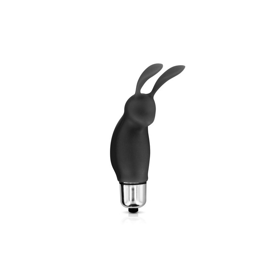 Stimulateur clitoris Mini Rabbit Black Glamy - 1