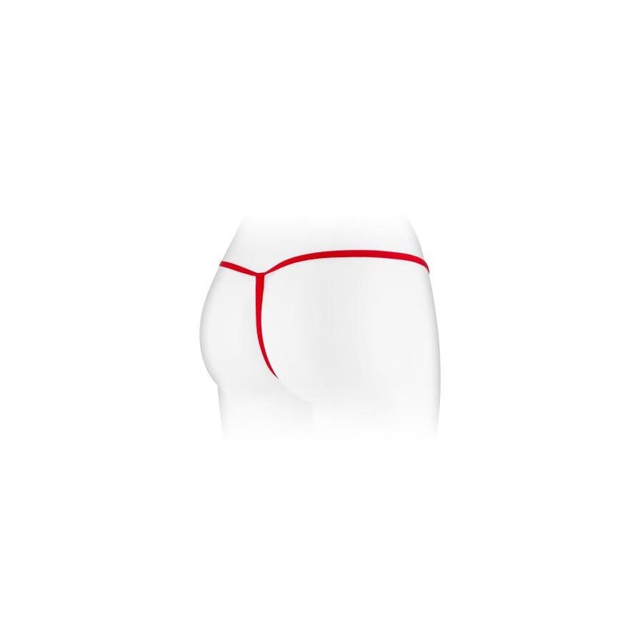 String rouge ouvert Danuta Fashion Secret - 3
