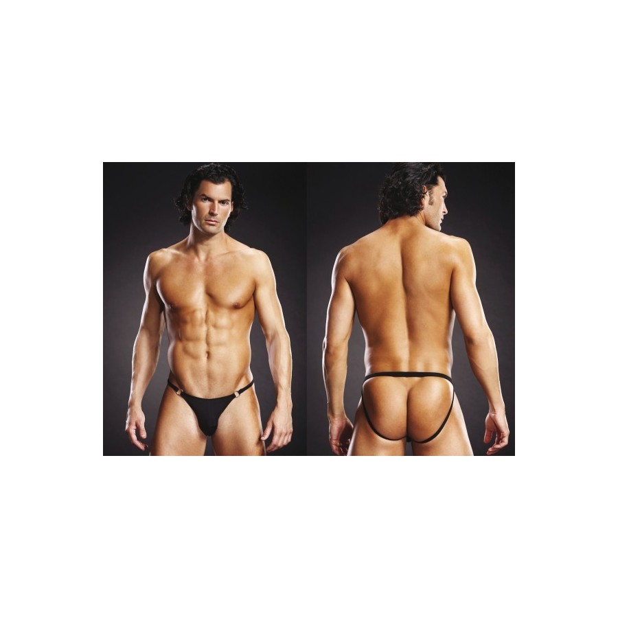 BLUE LINE Thong schwarz S/M - 1