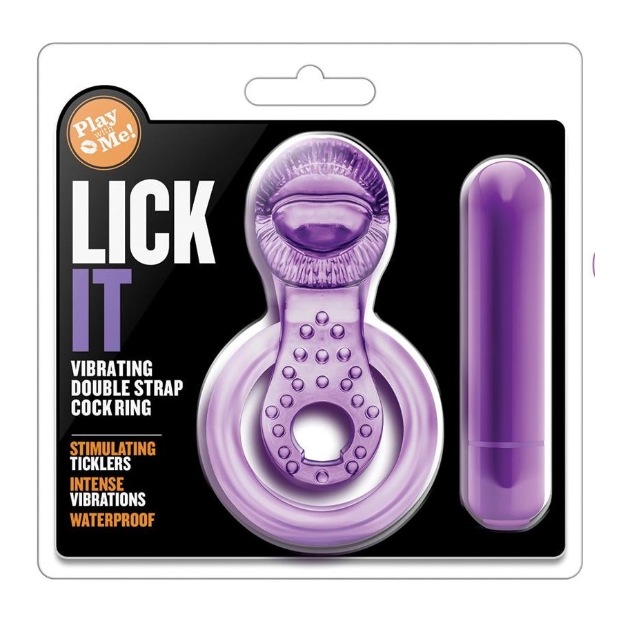 PLAY WITH ME LICK IT DOUBLE COCKRING - 1