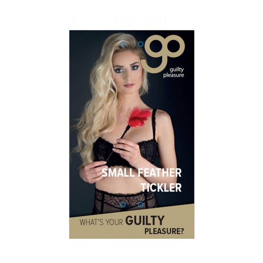 GP SMALL FEATHER TICKLER RED - 1