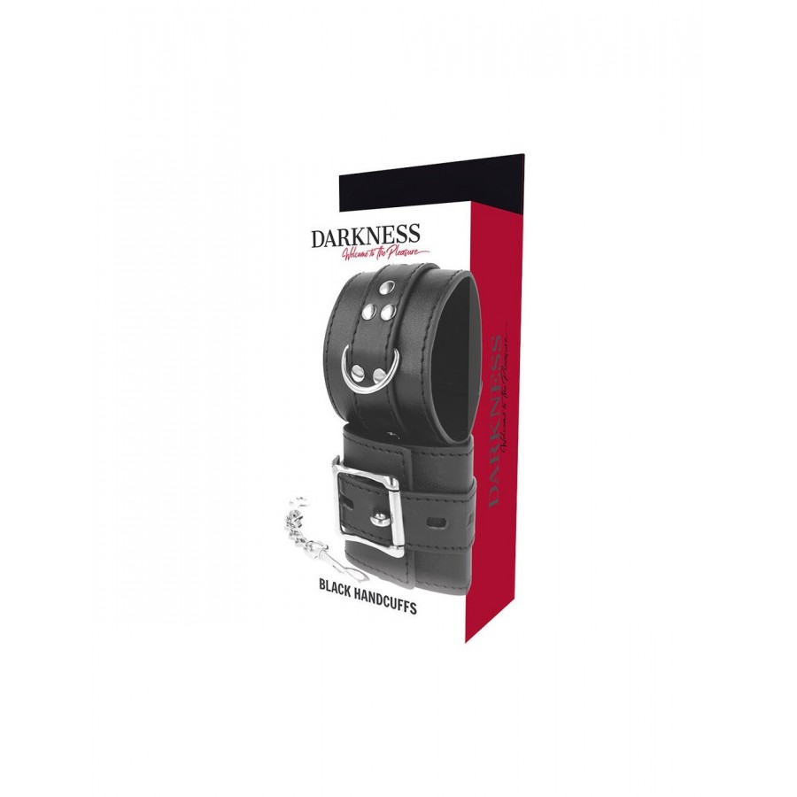DARKNESS BLACK HANDCUFSS - 2