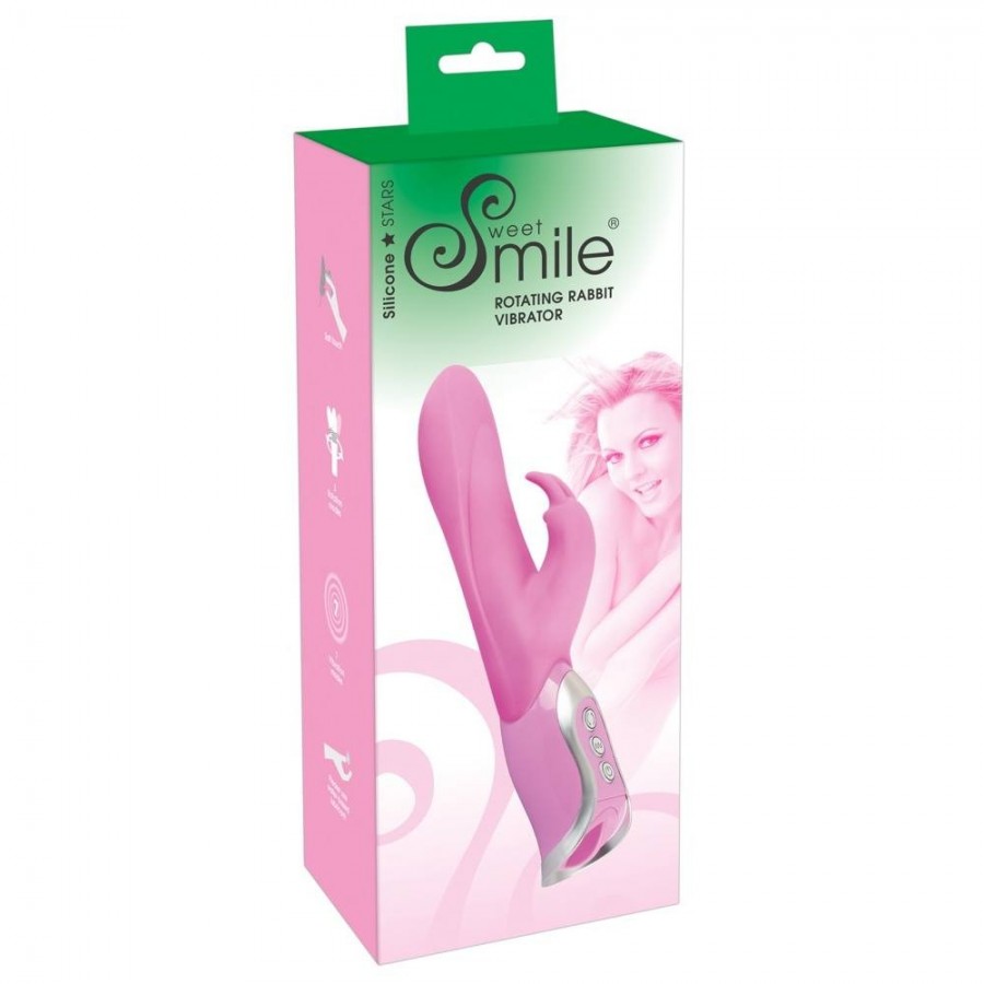 Sweet Smile Rotating Rabbit Vibe - 1