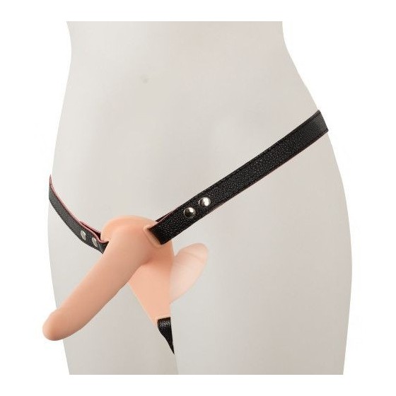 Vibrating Double Strap-On - 4