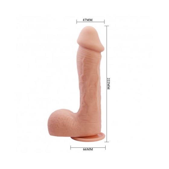 Dildo ρεαλιστικος 8,7 "