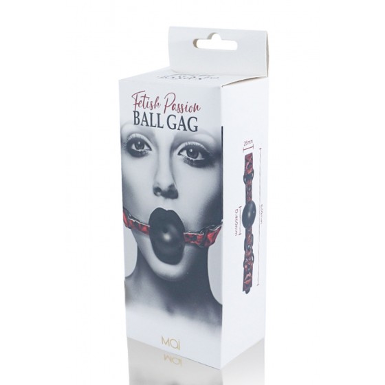 BTB FETISH BALL GAG RED