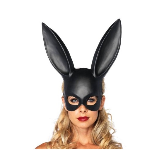 Masquerade Rabbit Mask Μαύρη