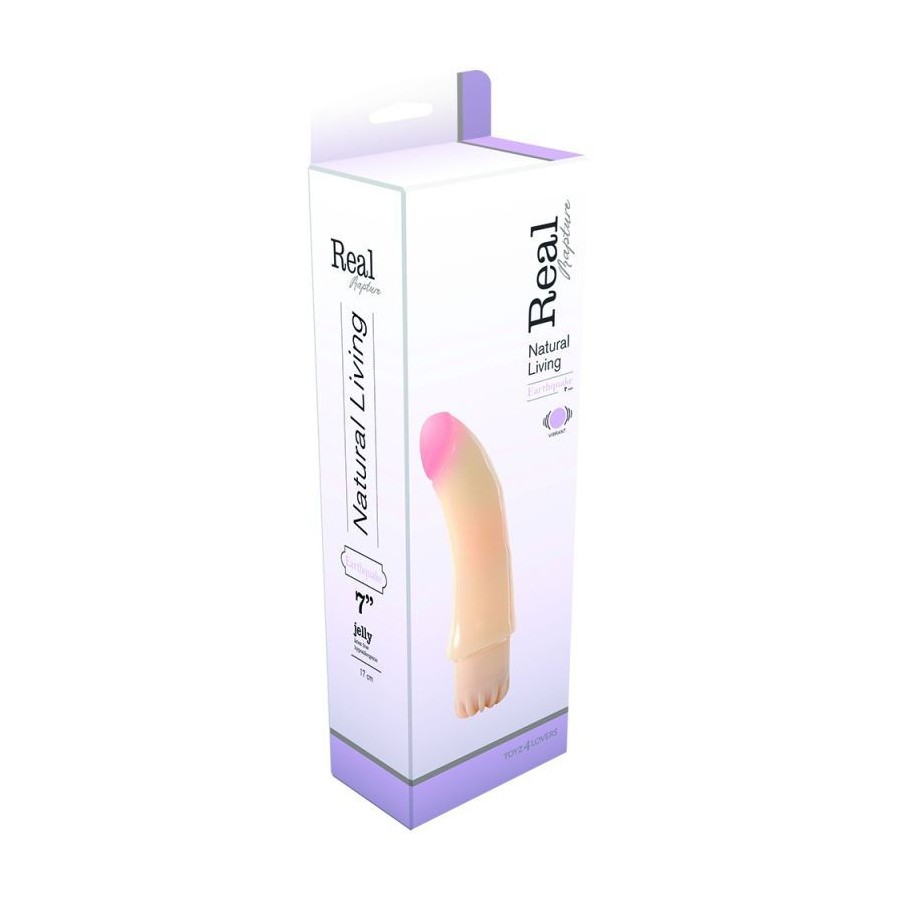 Vibratore realistico punto g real rapture earthquake jelly 7 - 2