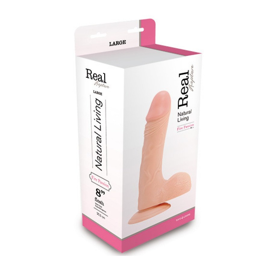 Realistic Cock real rapture flesh 8'' - 2