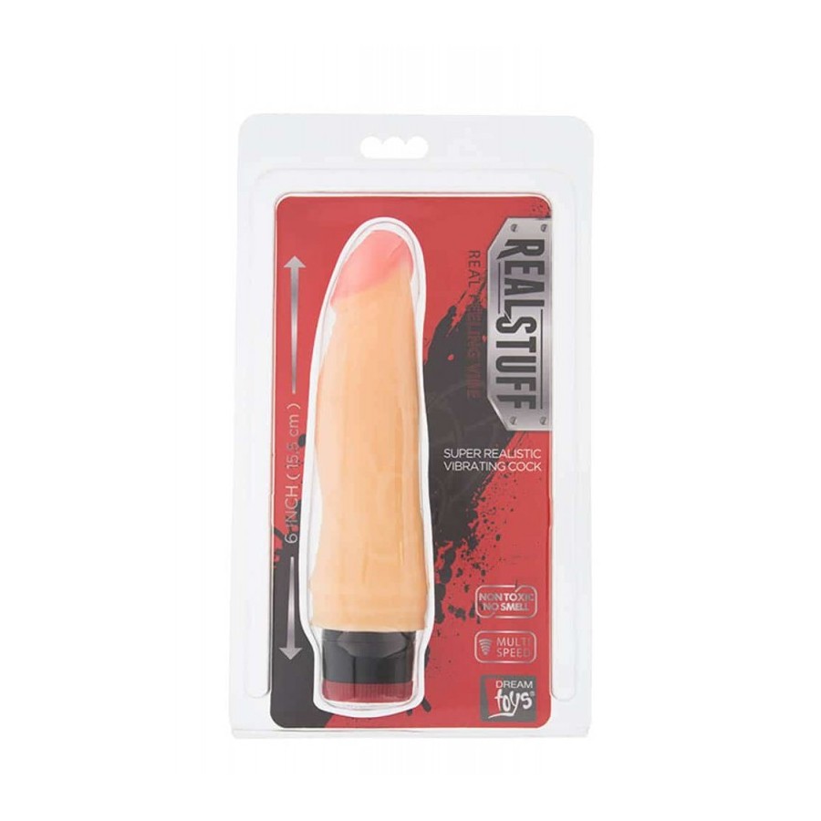 REALSTUFF MULTISPEED VIBRATOR 6INCH - 3