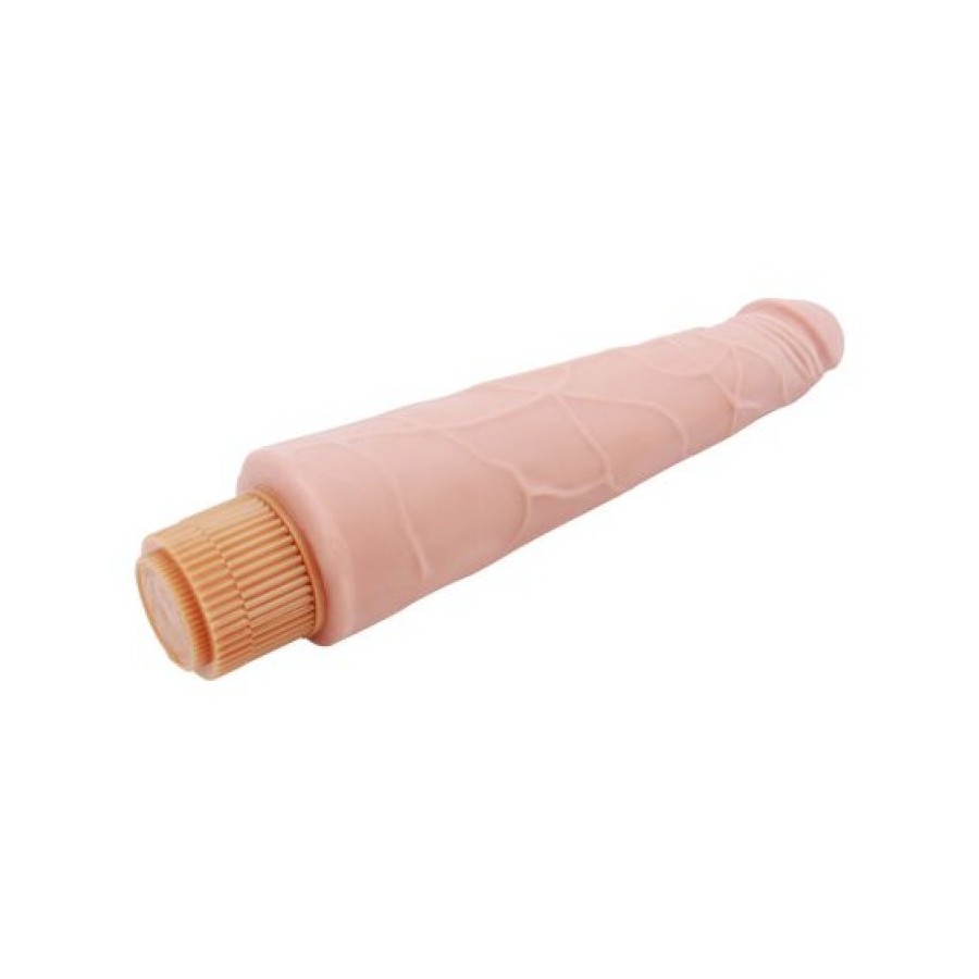 Flirtation Flesh Vibrating Dildo - 2