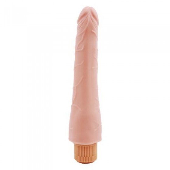 Flirtation Flesh Vibrating Dildo - 3